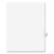 Avery® Preprinted Legal Exhibit Side Tab Index Dividers, Avery Style, 10-Tab, 17, 11 x 8.5, White, 25/Pack (AVE01017)