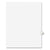 Avery® Preprinted Legal Exhibit Side Tab Index Dividers, Avery Style, 10-Tab, 18, 11 x 8.5, White, 25/Pack (AVE01018)
