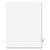 Avery® Preprinted Legal Exhibit Side Tab Index Dividers, Avery Style, 10-Tab, 22, 11 x 8.5, White, 25/Pack (AVE01022)
