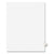 Avery® Preprinted Legal Exhibit Side Tab Index Dividers, Avery Style, 10-Tab, 23, 11 x 8.5, White, 25/Pack (AVE01023)