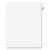 Avery® Preprinted Legal Exhibit Side Tab Index Dividers, Avery Style, 10-Tab, 27, 11 x 8.5, White, 25/Pack (AVE01027)