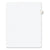 Avery® Preprinted Legal Exhibit Side Tab Index Dividers, Avery Style, 10-Tab, 55, 11 x 8.5, White, 25/Pack (AVE01055)