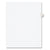 Avery® Preprinted Legal Exhibit Side Tab Index Dividers, Avery Style, 10-Tab, 57, 11 x 8.5, White, 25/Pack (AVE01057)