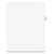 Avery® Preprinted Legal Exhibit Side Tab Index Dividers, Avery Style, 10-Tab, 58, 11 x 8.5, White, 25/Pack (AVE01058)