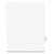 Avery® Preprinted Legal Exhibit Side Tab Index Dividers, Avery Style, 10-Tab, 70, 11 x 8.5, White, 25/Pack (AVE01070)