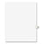 Avery® Preprinted Legal Exhibit Side Tab Index Dividers, Avery Style, 26-Tab, Q, 11 x 8.5, White, 25/Pack (AVE01417)