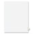 Avery® Preprinted Legal Exhibit Side Tab Index Dividers, Avery Style, 26-Tab, Y, 11 x 8.5, White, 25/Pack (AVE01425)