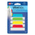 Avery® Ultra Tabs Repositionable Margin Tabs, 1/5-Cut Tabs, Assorted Primary Colors, 2.5" Wide, 48/Pack (AVE74866)