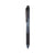 Pentel® EnerGel-X Retractable Gel Pen, 0.7 mm Metal Tip, Black Ink/Barrel, Dozen (PENBL107A)