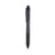 Pentel® EnerGel-X Retractable Gel Pen, 1 mm Metal Tip, Black Ink, Smoke Barrel, Dozen (PENBL110A)