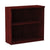 Alera® Valencia Series Bookcase, Two-Shelf, 31 3/4w x 14d x 29 1/2h, Mahogany (ALEVA633032MY)