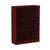 Alera® Valencia Series Bookcase, Three-Shelf, 31 3/4w x 14d x 39 3/8h, Mahogany (ALEVA634432MY)