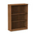 Alera® Valencia Series Bookcase, Three-Shelf, 31 3/4w x 14d x 39 3/8h, Mod Walnut (ALEVA634432WA)
