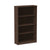 Alera® Valencia Series Bookcase, Four-Shelf, 31 3/4w x 14d x 54 7/8h, Espresso (ALEVA635632ES)