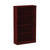 Alera® Valencia Series Bookcase, Four-Shelf, 31 3/4w x 14d x 54 7/8h, Mahogany (ALEVA635632MY)