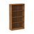 Alera® Valencia Series Bookcase, Four-Shelf, 31 3/4w x 14d x 54 7/8h, Modern Walnut (ALEVA635632WA)