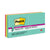 Post-it® Pop-up 3 x 3 Note Refill, 3" x 3", Supernova Neons Collection Colors, 90 Sheets/Pad, 6 Pads/Pack (MMMR3306SSMIA)