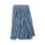 Boardwalk® Mop Head, Standard Head, Cotton/Synthetic Fiber, Cut-End, #16., Blue (UNS2016B)
