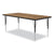 Correll® Height-Adjustable Activity Tables, Rectangular, 60w x 30d x 19h, Medium Oak, 4/Pallet (CRL3060TF0695K4)