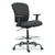 Alera® Mota Series Big and Tall Stool, 32.67" Seat Height, Supports up to 450 lbs, Black Seat/Black Back, Black Base (ALEMT4610)