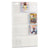 Safco® Reveal Clear Literature Displays, 12 Compartments, 30w x 2d x 49h, Clear (SAF5602CL)