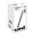uniball® VISION Stick Roller Ball Pen, Fine 0.7mm, Black Ink, Silver Barrel, 36/Pack (UBC1921066)