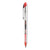 uniball® VISION ELITE Stick Roller Ball Pen, Bold 0.8mm, Red Ink, White/Red Barrel (UBC69023)