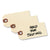 Avery® Unstrung Shipping Tags, 13-pt. Stock, 3 3/4 x 1 7/8, Manila, 1,000/Box (AVE12303)