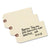 Avery® Unstrung Shipping Tags, 13-pt. Stock, 6 1/4 x 3 1/8, Manila, 1,000/Box (AVE12308)