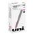 uniball® VISION Stick Roller Ball Pen, Fine 0.7mm, Passion Pink Ink, Gray Barrel, Dozen (UBC60384)