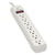 Tripp Lite TLP725 Surge Suppressor, 7 Outlets, 25 ft Cord, 1080 Joules, Light Gray (33159F)