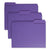 Smead™ Colored File Folders, 1/3-Cut Tabs, Letter Size, Purple, 100/Box (SMD13043)