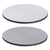 Alera® Reversible Laminate Table Top, Round, 35 3/8w x 35 3/8d, White/Gray (ALETTRD36WG)