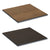 Alera® Reversible Laminate Table Top, Square, 35 3/8w x 35 3/8d, Espresso/Walnut (ALETTSQ36EW)