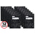 Mead® Square Deal Composition Book, Wide/Legal Rule, Black, 9.75 x 7.5, 100 Sheets, 12/Pack (MEA72936)
