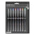 uniball® VISION ELITE Stick Roller Ball Pen, Micro 0.5mm, Assorted Ink, Black Barrel (UBC58092PP)