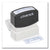 Universal® Message Stamp, ENTERED, Pre-Inked One-Color, Blue (UNV10052)