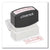 Universal® Message Stamp, FAXED, Pre-Inked One-Color, Red (UNV10054)