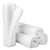 InteplastPitt High Density Clear Flat-Bottom Trash Bags, 30 Gallon, 10 Micron, 30" x 37", 20 Packs of 25 (IBSS303710N)