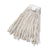 Boardwalk® Cut-End Wet Mop Head, Cotton, No. 24, White (UNS2024C-EA)
