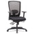 Alera® Envy Series Mesh High-Back Multifunction Chair, Supports up to 250 lbs., Black Seat/Black Back, Black Base (ALENV41M14)