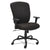 Alera® Mota Series Big and Tall Chair, Supports up to 450 lbs, Black Seat/Black Back, Black Base (ALEMT4510)