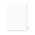 Avery® Preprinted Legal Exhibit Side Tab Index Dividers, Avery Style, 10-Tab, 24, 11 x 8.5, White, 25/Pack (AVE01024)