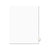 Avery® Preprinted Legal Exhibit Side Tab Index Dividers, Avery Style, 10-Tab, 74, 11 x 8.5, White, 25/Pack (AVE01074)