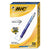BIC® Velocity Retractable Ballpoint Pen, Medium 1mm, Blue Ink & Barrel, 36/Pack (BICVLG361BE)