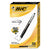 BIC® Velocity Retractable Ballpoint Pen, Medium 1mm, Black Ink & Barrel, 36/Pack (BICVLG361BK)