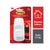 Command™ General Purpose Hooks, Jumbo, Plastic, White, 7.5 lb Cap, White, 1 Hook and 4 Strips (MMM70005150993)
