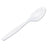 Dixie® Plastic Cutlery, Heavyweight Teaspoons, White, 1000/Carton (DXETH217)