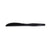 Dixie® Plastic Tableware, Heavy Mediumweight Knives, Black, 100/Box, 10 Boxes/Carton (DIXKM507)