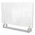 Ghent Clear Partition Extender with Attached Clamp, 42 x 3.88 x 24, Thermoplastic Sheeting (GHEPEC2442A)